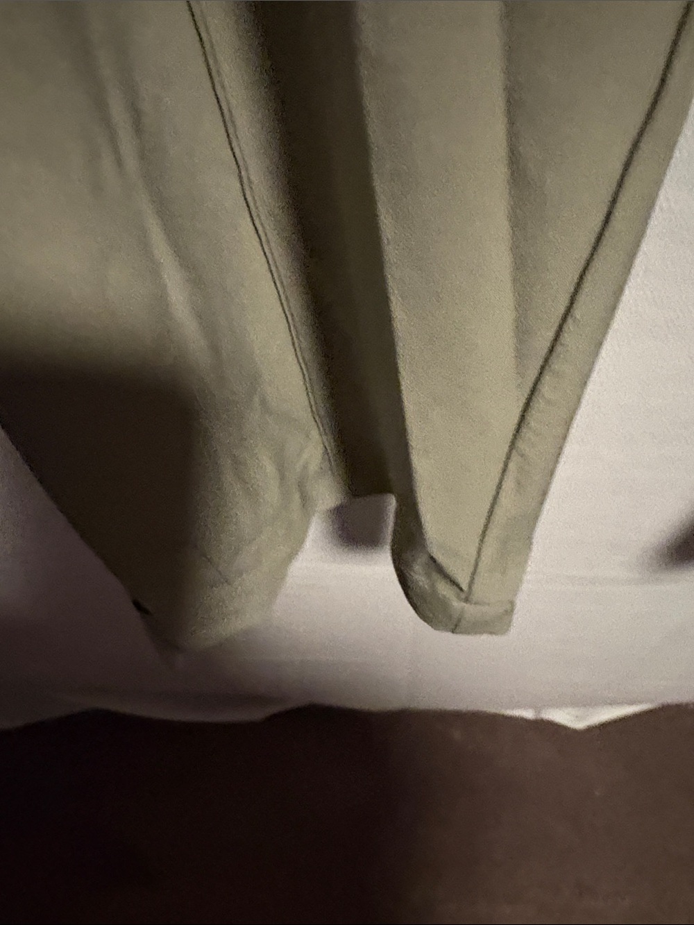 Chico's Olive Green Zip-Pocket Jogger Pants - Picture 5 of 8